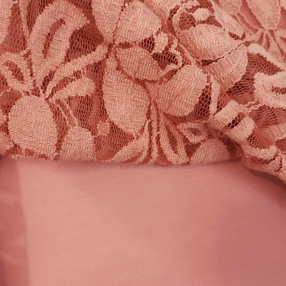 Free People Lace Dress Size Coral  XS - Picture 4 of 6